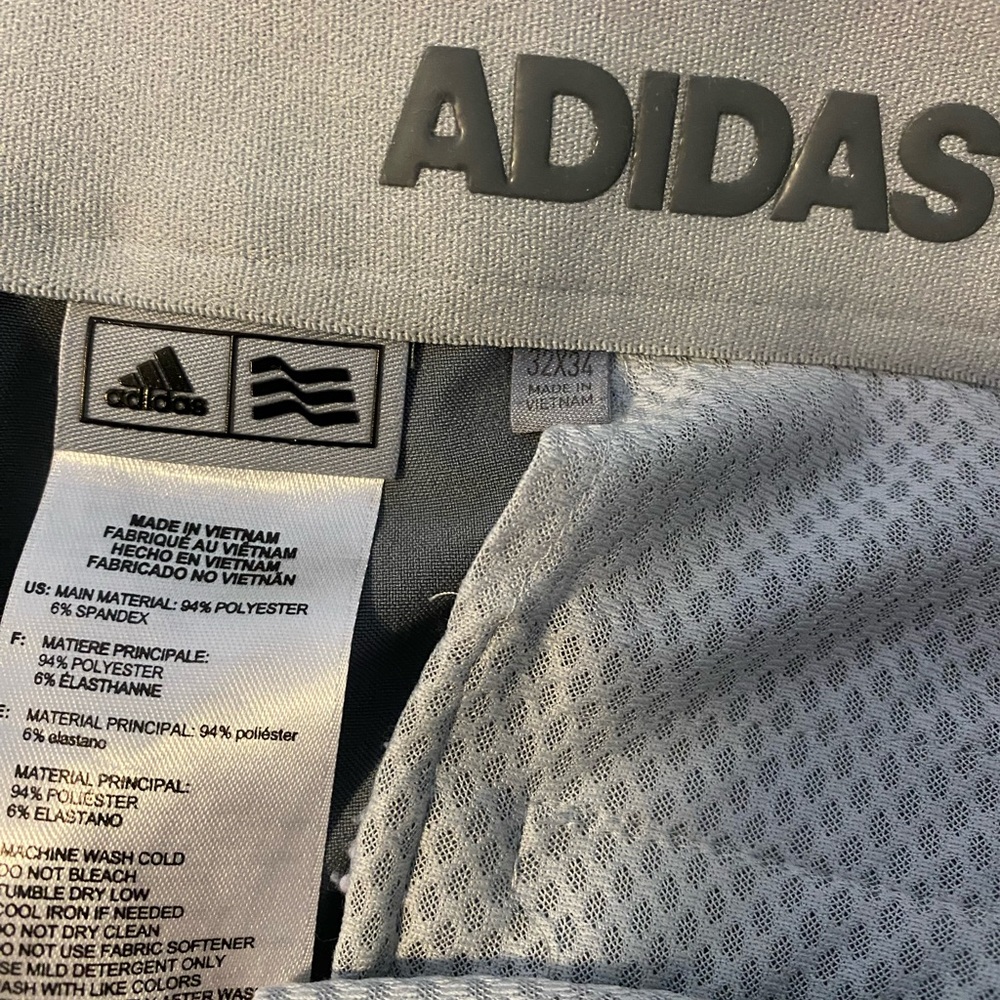 Adidas Light Gray Performance Pants - image 2